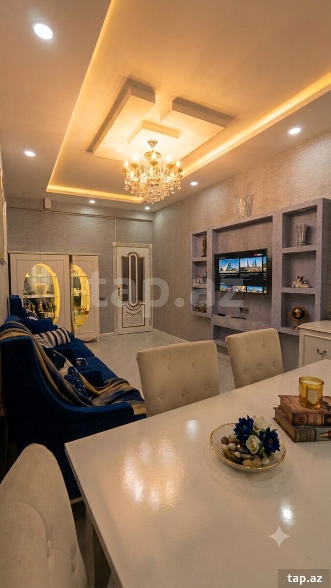 3-otaqlı yeni tikili kirayə verilir, Fəzail Bayramov küç.1156, 130 m²