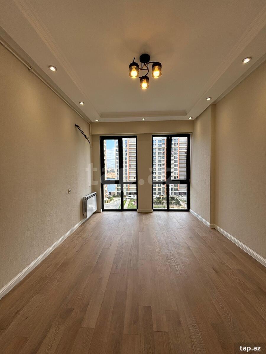 2-otaqlı yeni tikili, Yasamal r., 56 m²