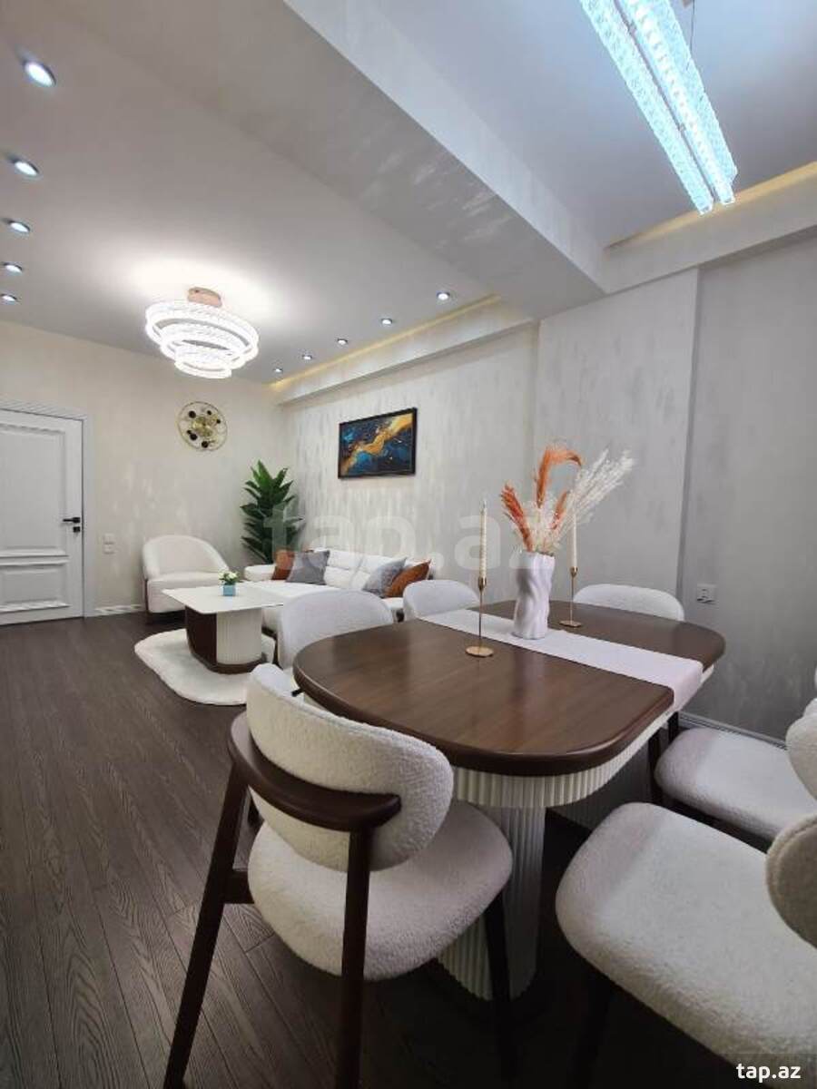 3-otaqlı yeni tikili, Səbail r., 108 m²