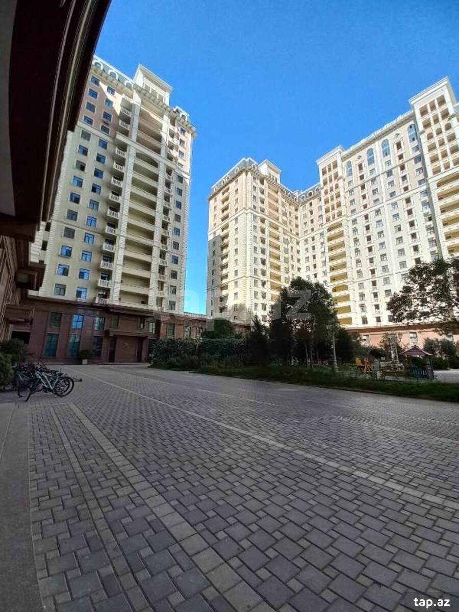 3-otaqlı yeni tikili, Yasamal r., 142 m²