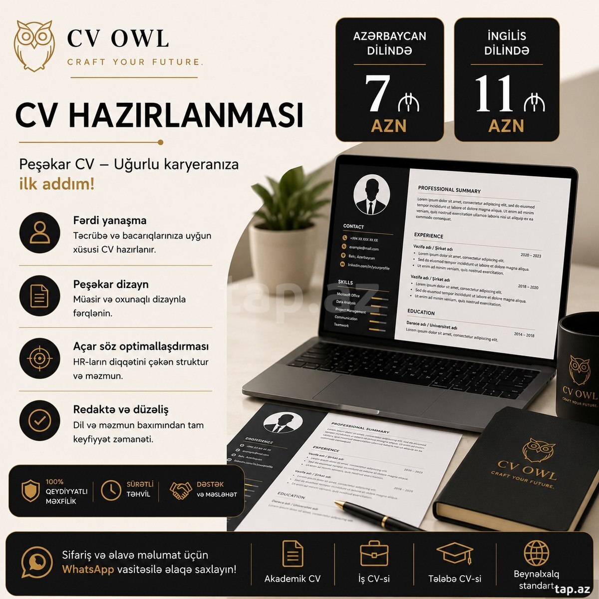 CV hazırlanması
