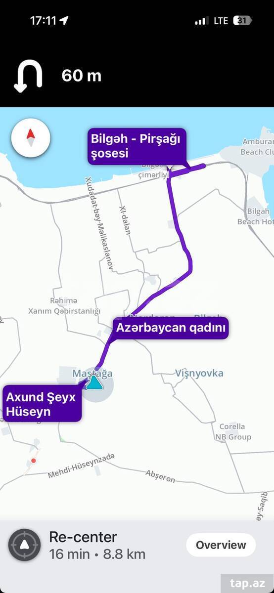 Bağ evi, Albalılıq qəs.