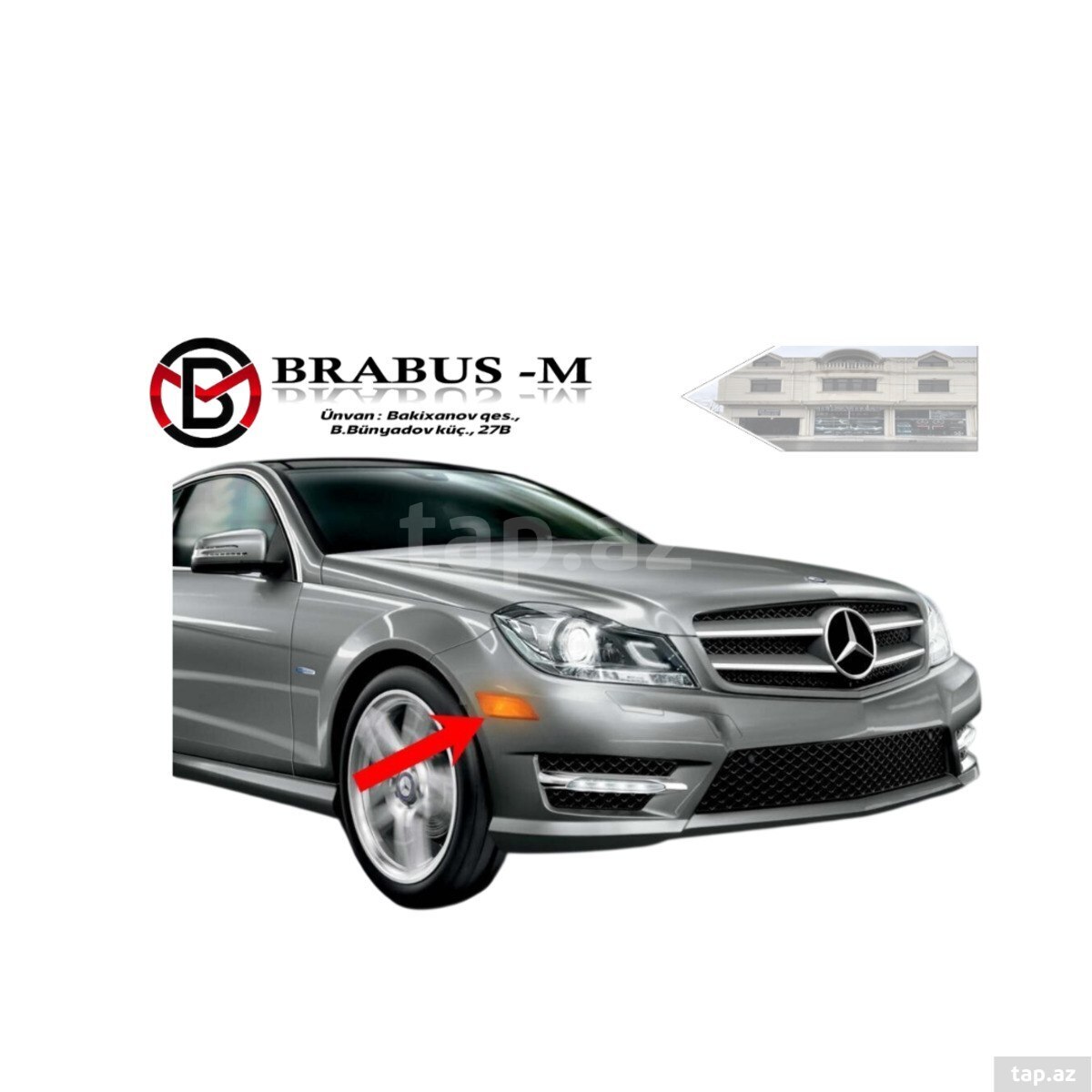 "Mercedes W204" dönmə işıqları