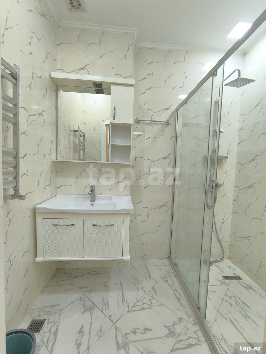 2-otaqlı yeni tikili kirayə verilir, N.Nərimanov m., 78 m²