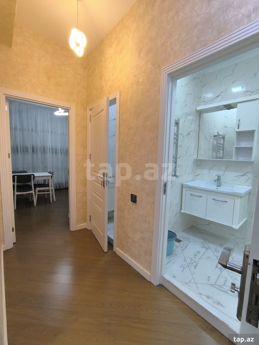 2-otaqlı yeni tikili kirayə verilir, N.Nərimanov m., 78 m²