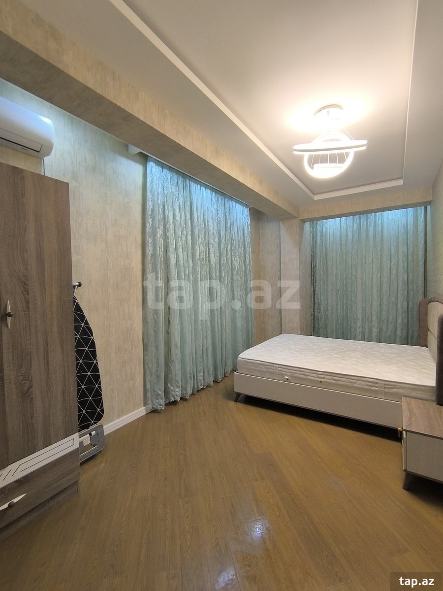 2-otaqlı yeni tikili kirayə verilir, N.Nərimanov m., 78 m²