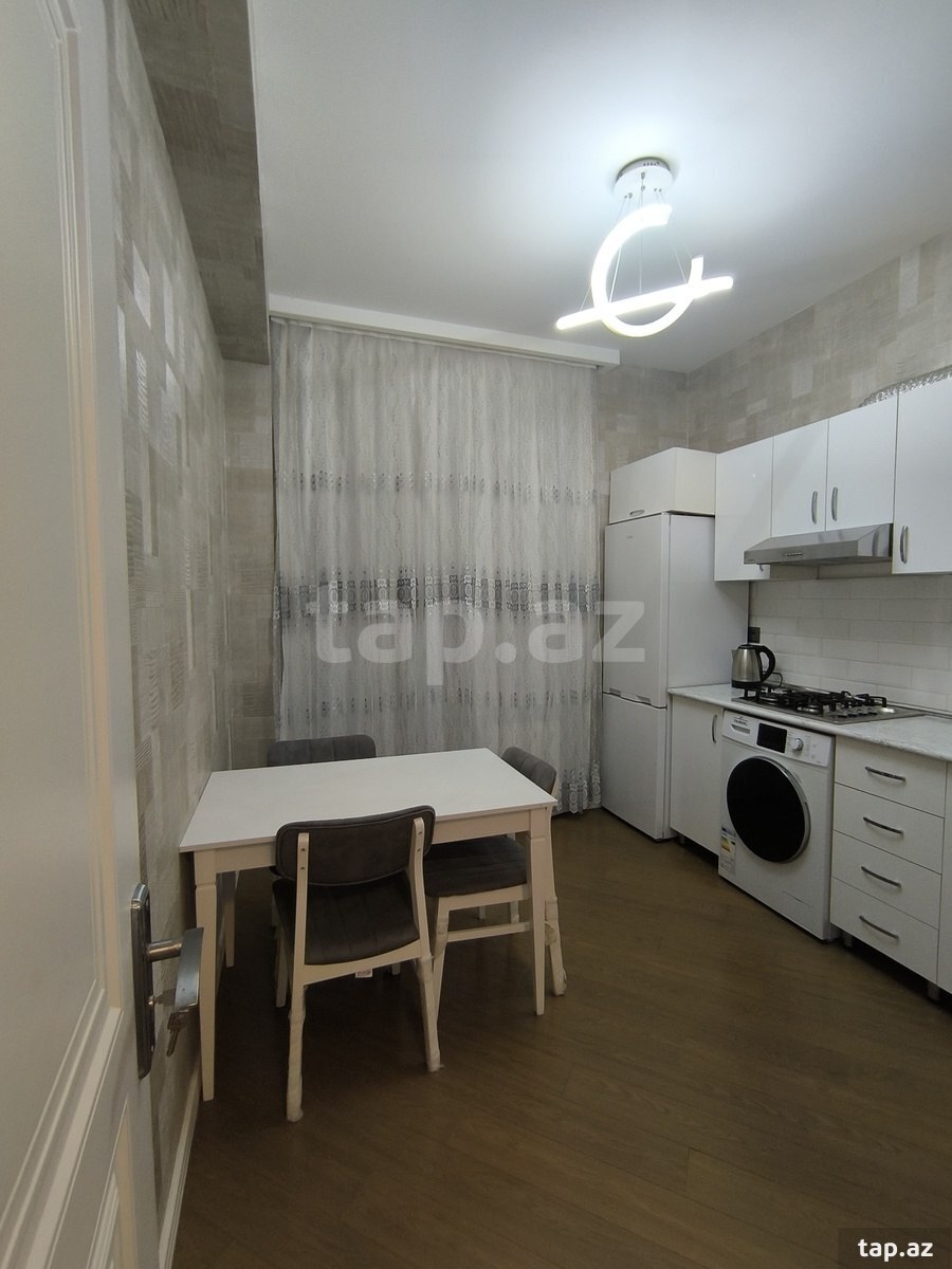 2-otaqlı yeni tikili kirayə verilir, N.Nərimanov m., 78 m²