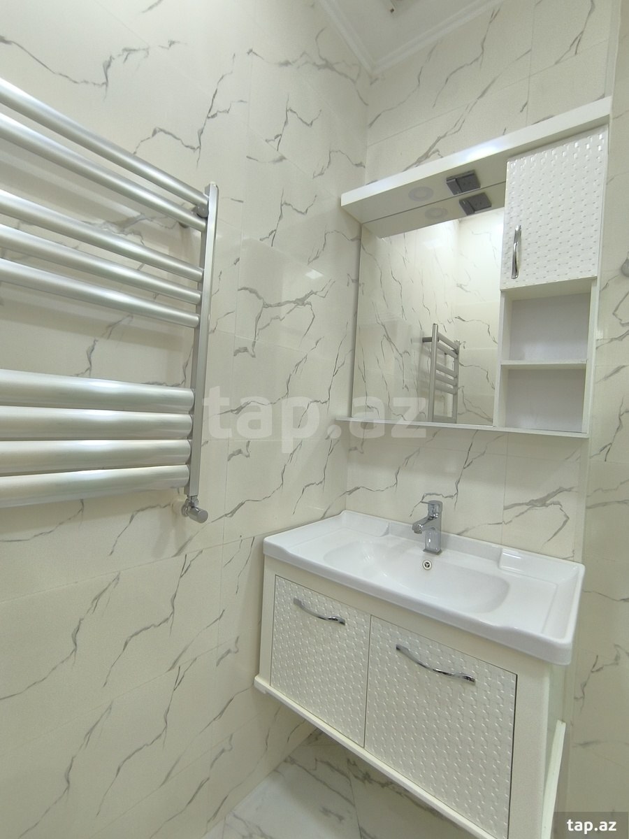 2-otaqlı yeni tikili kirayə verilir, N.Nərimanov m., 78 m²