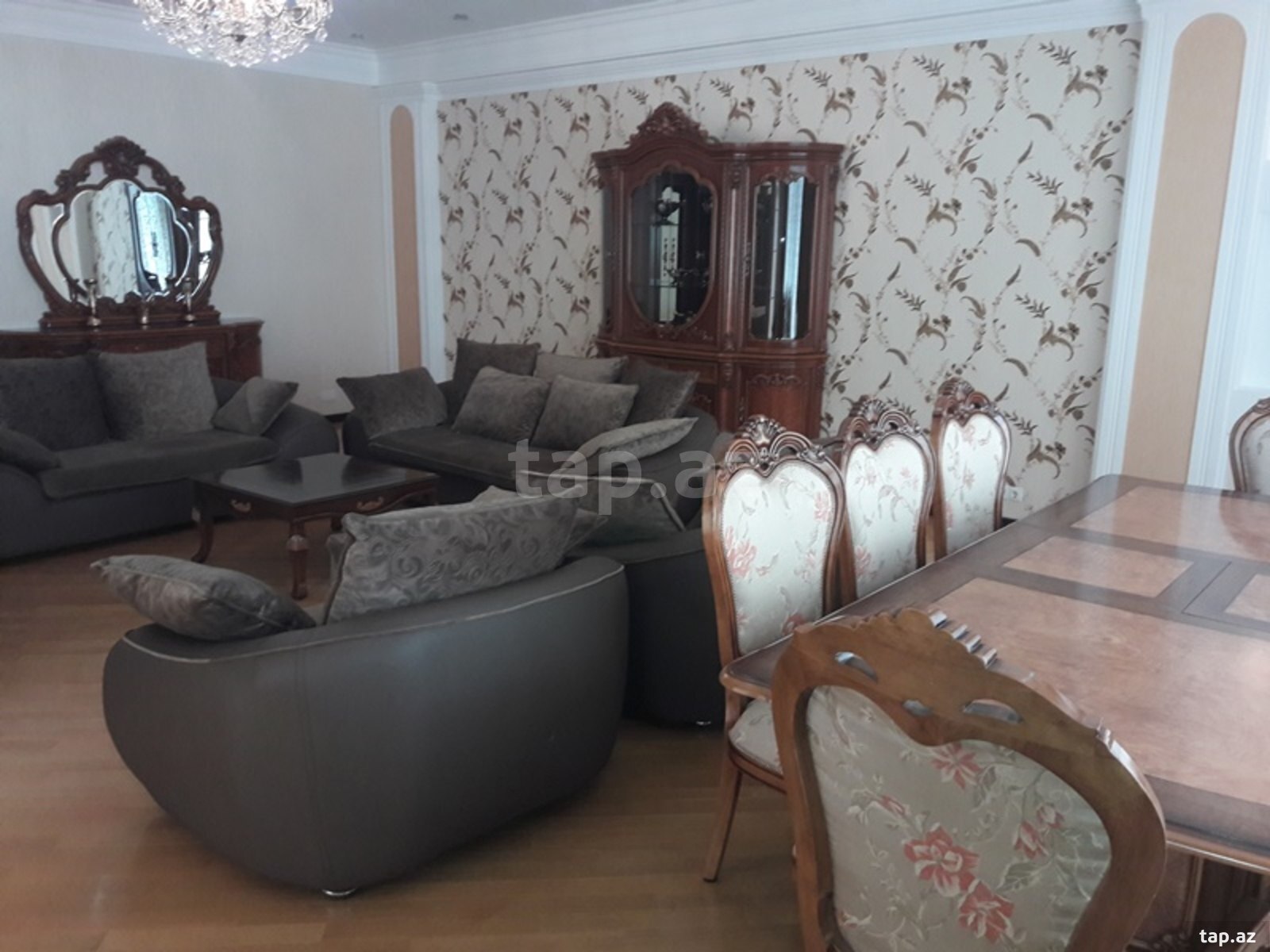 5-otaqlı yeni tikili kirayə verilir, Nəsimi r., 225 m²