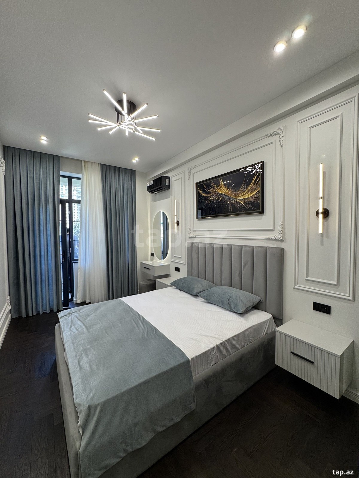 2-otaqlı yeni tikili, Elmlər Akademiyası m., 68 m²