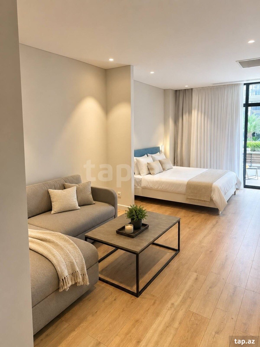 1 otaqlı mənzil kirayə verilir, Nardaran, Bakı
