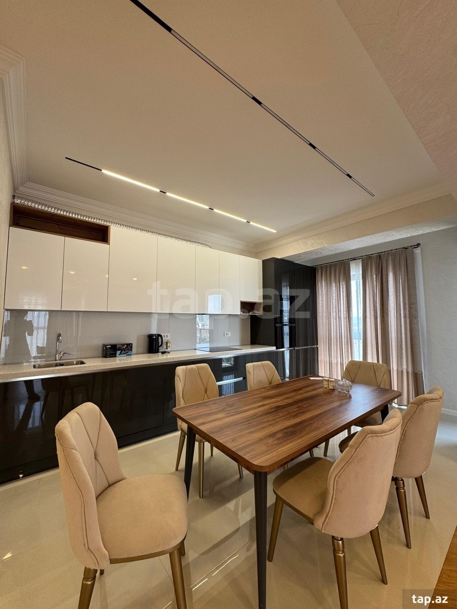 3-otaqlı yeni tikili kirayə verilir, Nəcəfqulu Rəfiyev küç., 127 m²