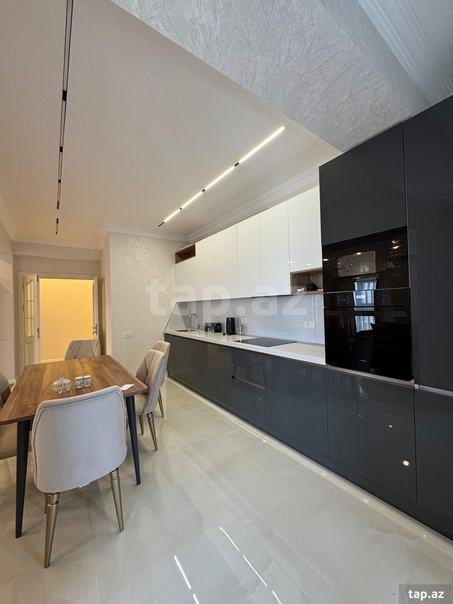 3-otaqlı yeni tikili kirayə verilir, Nəcəfqulu Rəfiyev küç., 127 m²