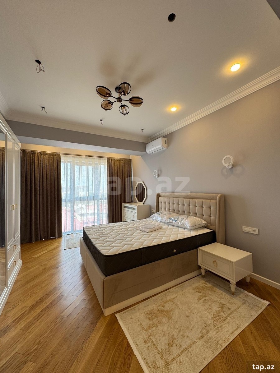 3-otaqlı yeni tikili kirayə verilir, Nəcəfqulu Rəfiyev küç., 127 m²