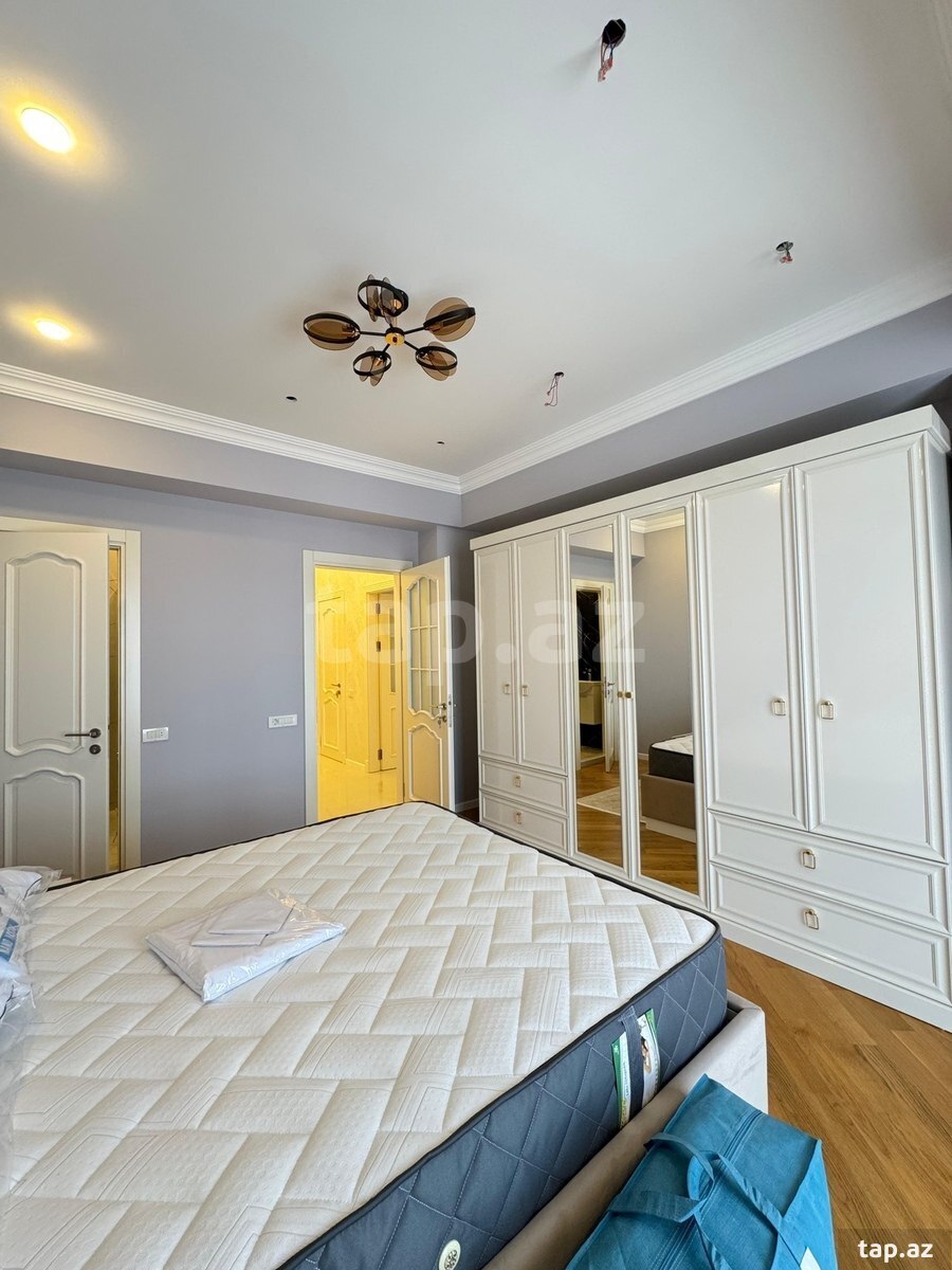 3-otaqlı yeni tikili kirayə verilir, Nəcəfqulu Rəfiyev küç., 127 m²