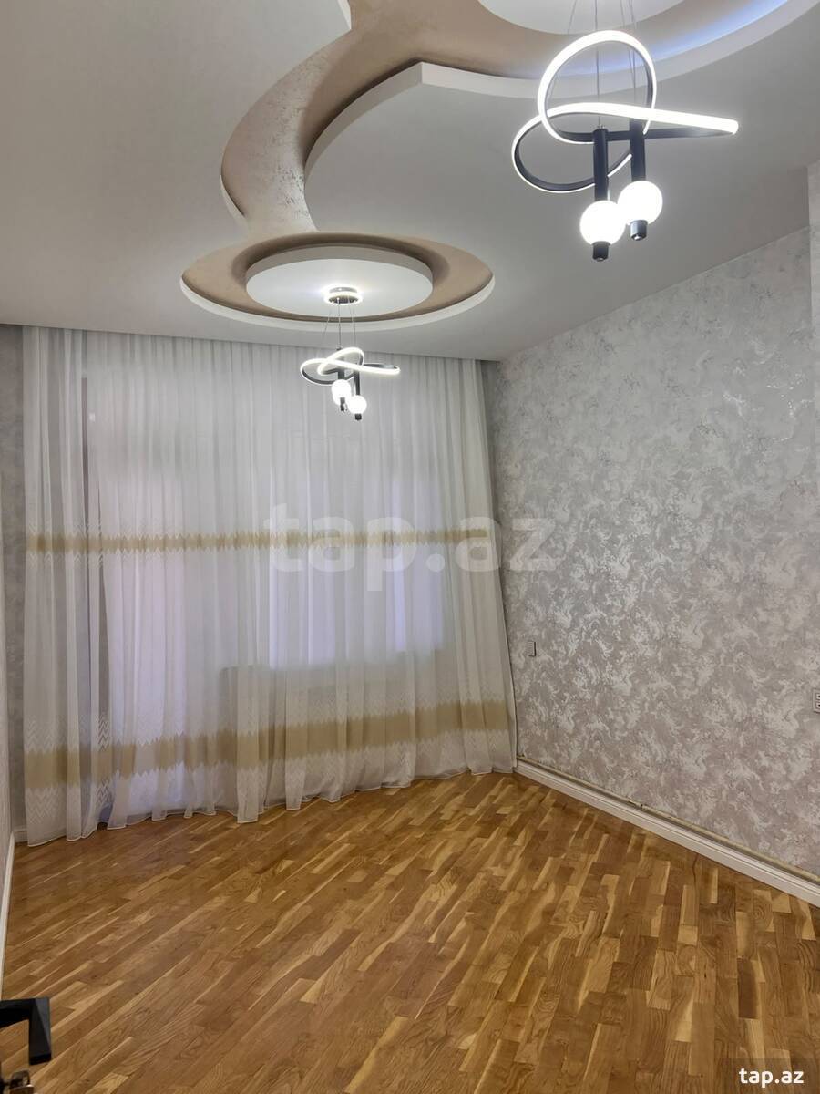 2-otaqlı yeni tikili, Qara Qarayev m., 57 m²