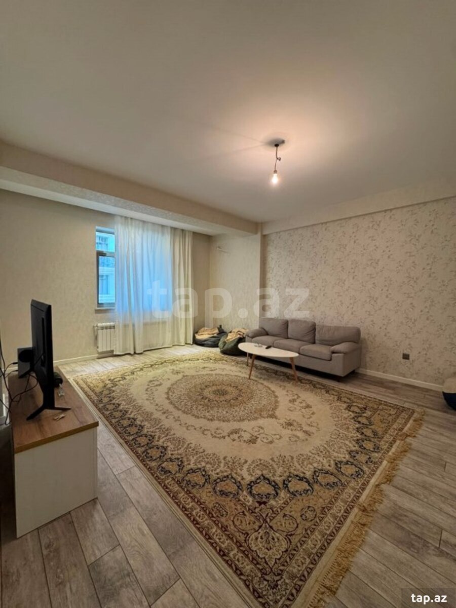 3-otaqlı yeni tikili, Yasamal r., 130 m²