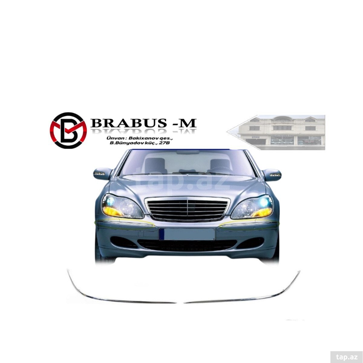 "Mercedes W220" bufer nikeli