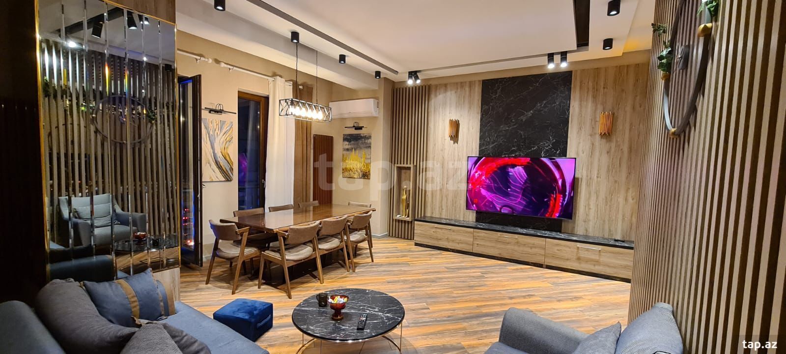 5-otaqlı yeni tikili, Nəsimi r., 246 m²