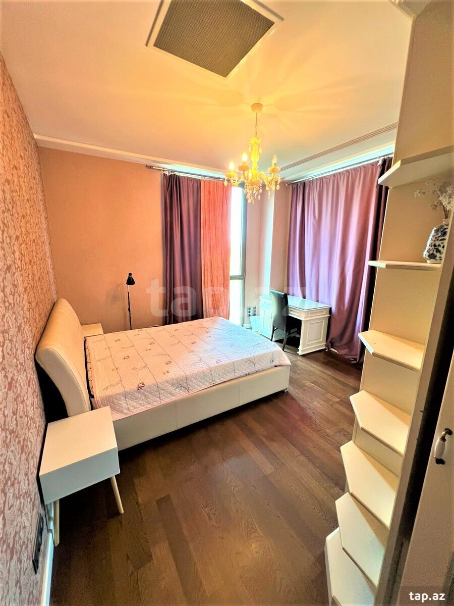 5-otaqlı yeni tikili kirayə verilir, Nizami küç., 220 m²