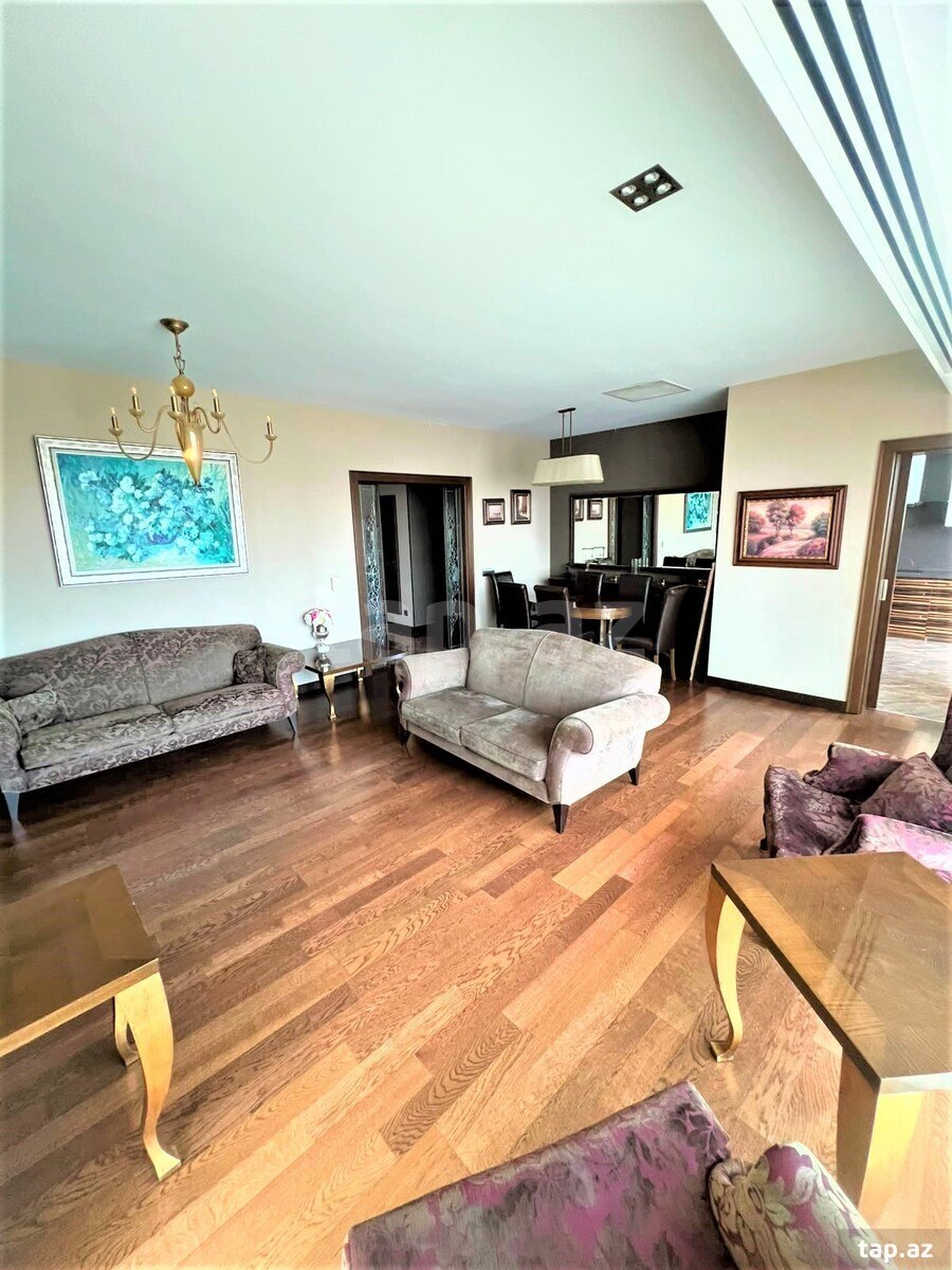 5-otaqlı yeni tikili kirayə verilir, Nizami küç., 220 m²