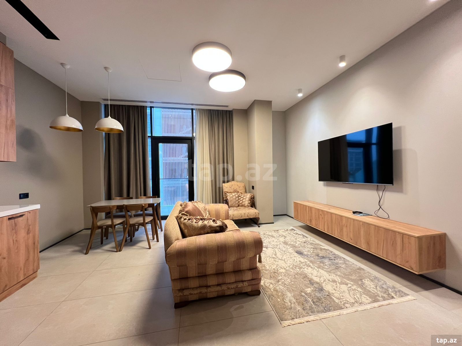 3-otaqlı yeni tikili kirayə verilir, Sea Breeze, 156 m²