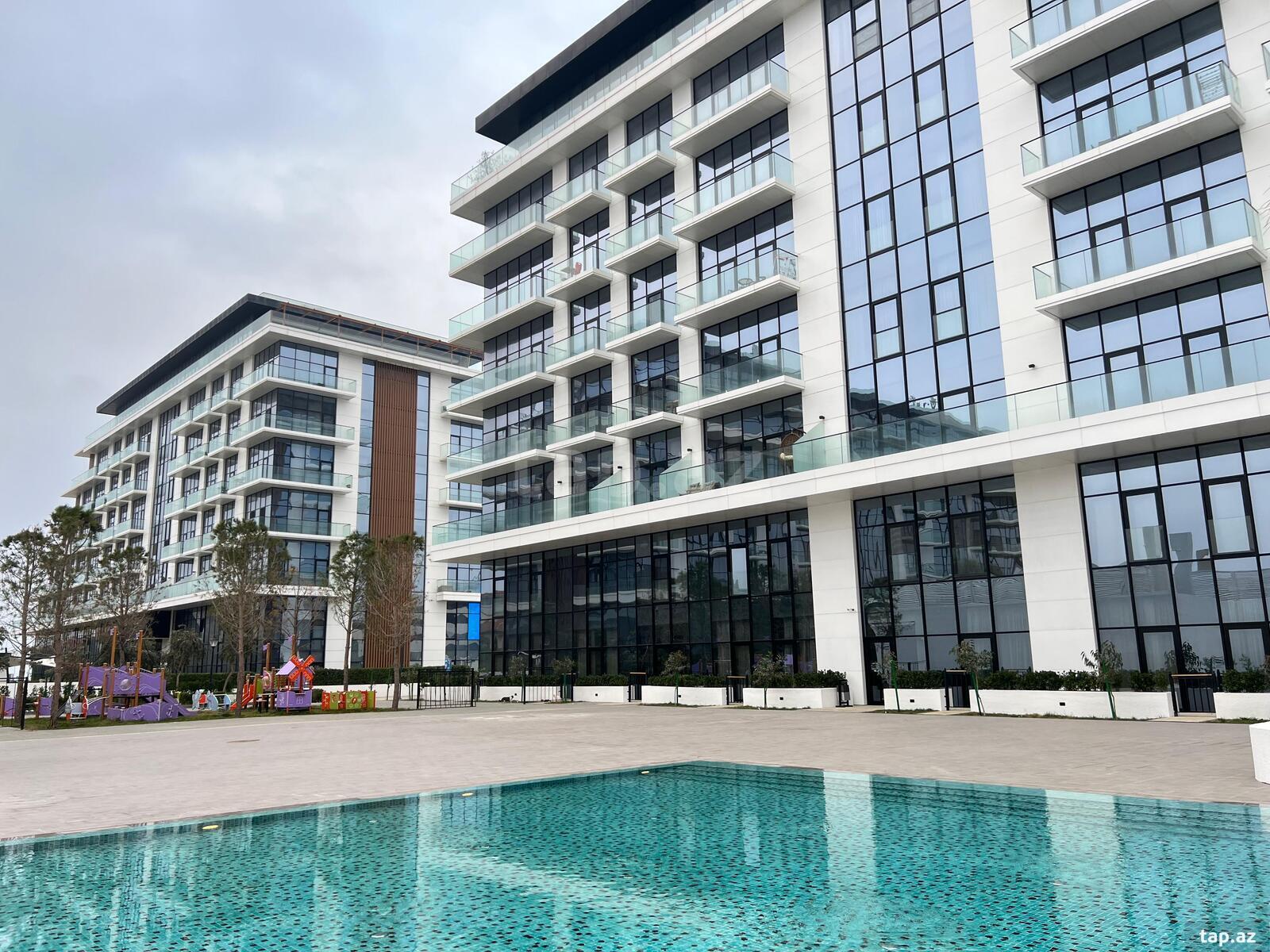 3-otaqlı yeni tikili kirayə verilir, Sea Breeze, 156 m²