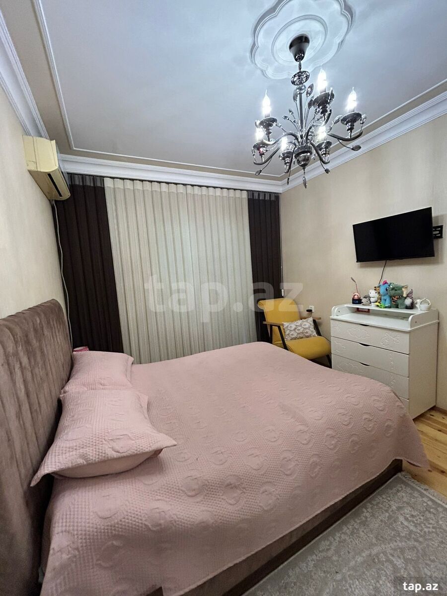 3-otaqlı mənzil, Köhnə Günəşli qəs., 80 m²