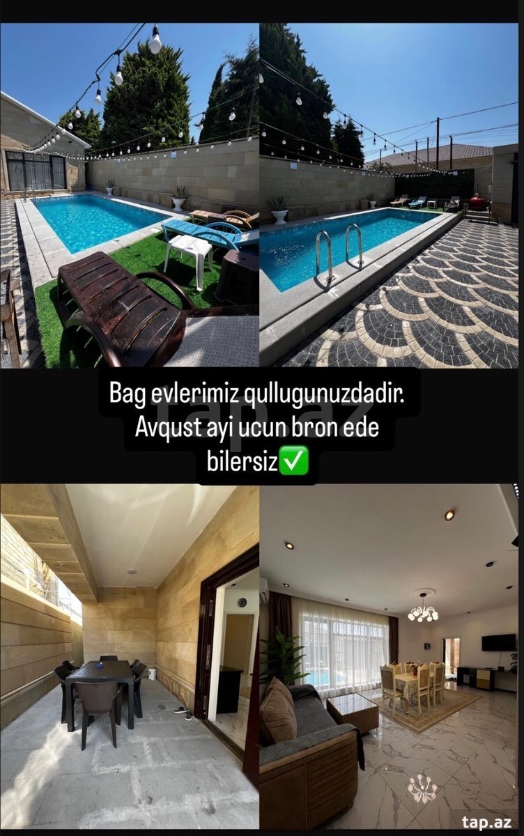 Bağ evi kirayə verilir, Pirşağı qəs.
