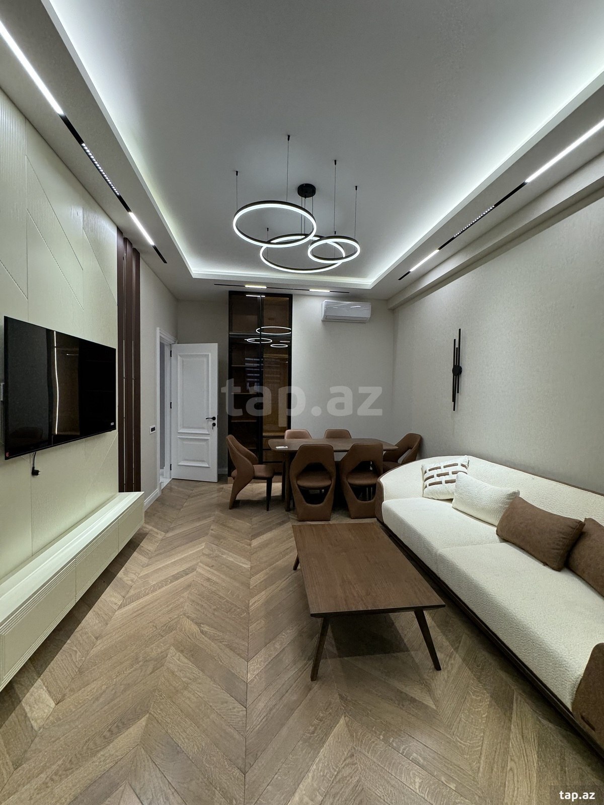 2-otaqlı yeni tikili, Elmlər Akademiyası m., 68 m²