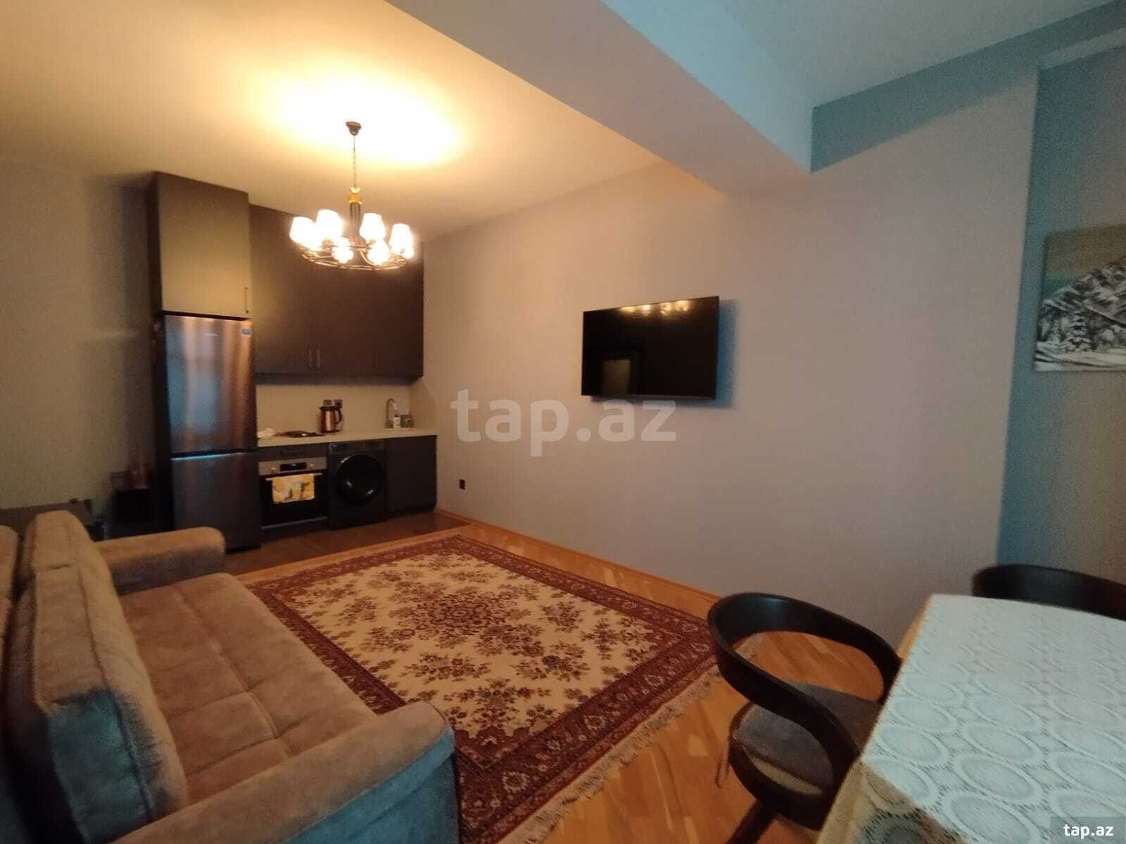3-otaqlı yeni tikili kirayə verilir, Zərifə Əliyeva pr., 75 m²