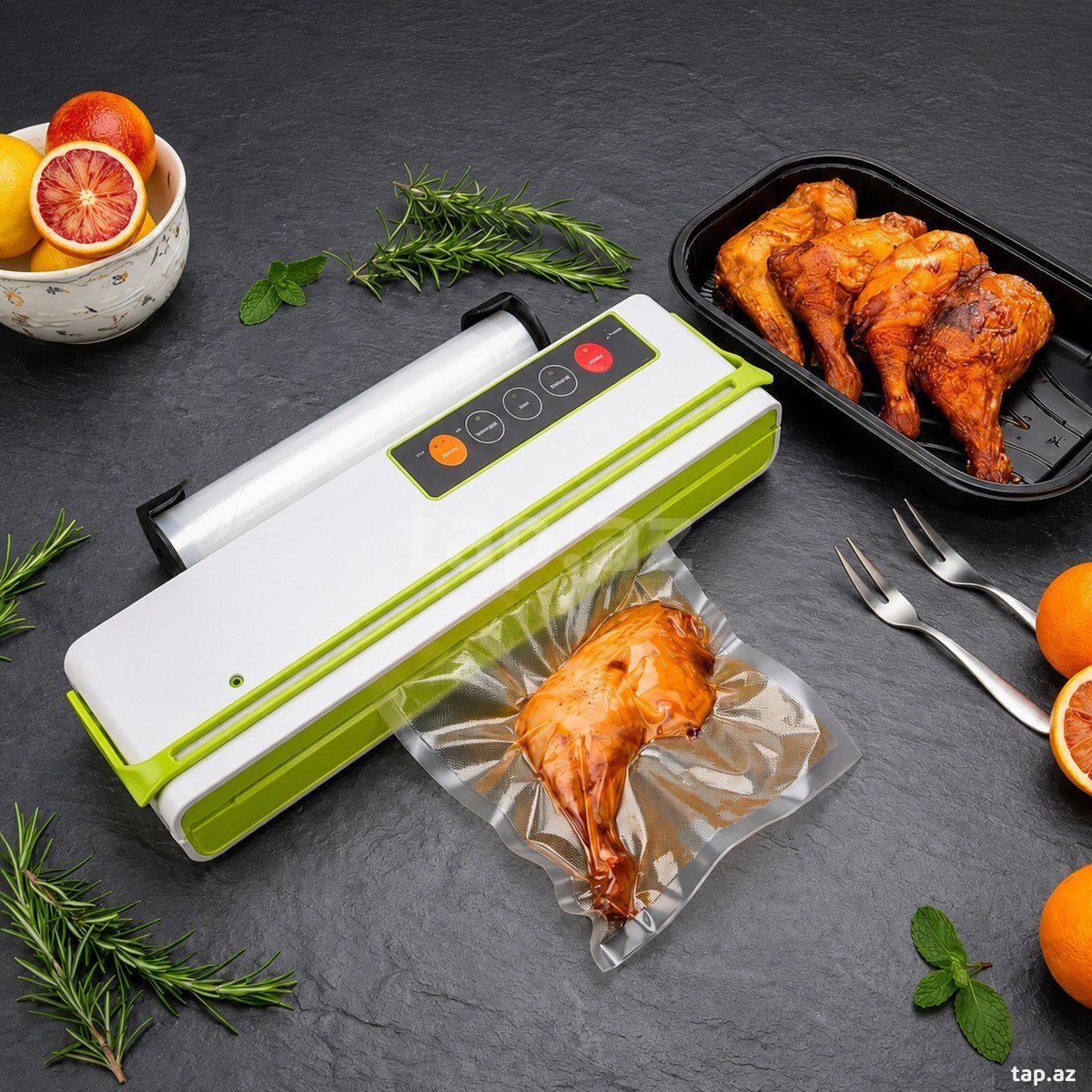 SX-168 iki nasoslu vakuum paketləmə aparatı — 1