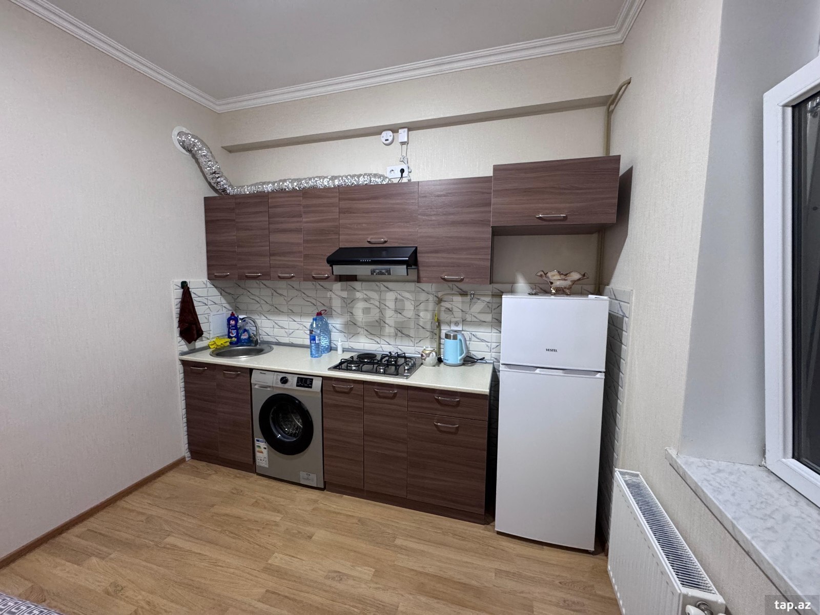 3-otaqlı yeni tikili kirayə verilir, Şirvan ş., 72 m²