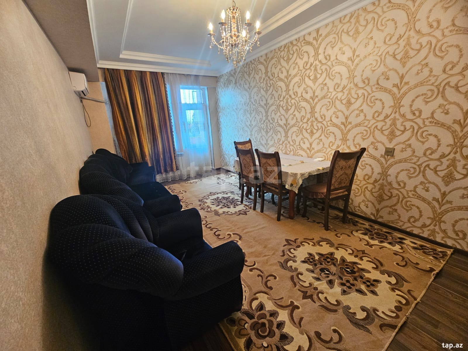 2-otaqlı yeni tikili kirayə verilir, Gəncə ş., 57 m²