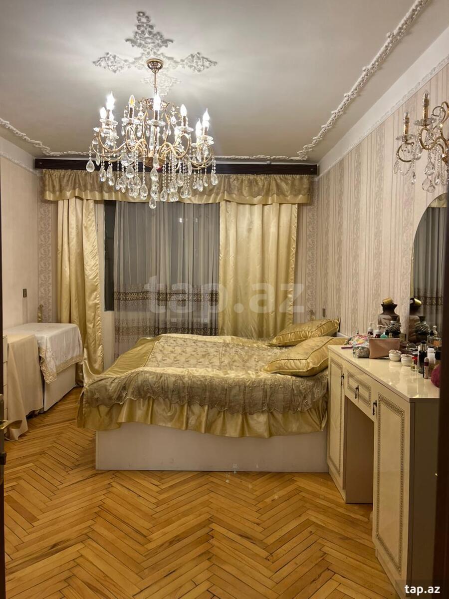 3-otaqlı mənzil, Nizami m., 75 m²