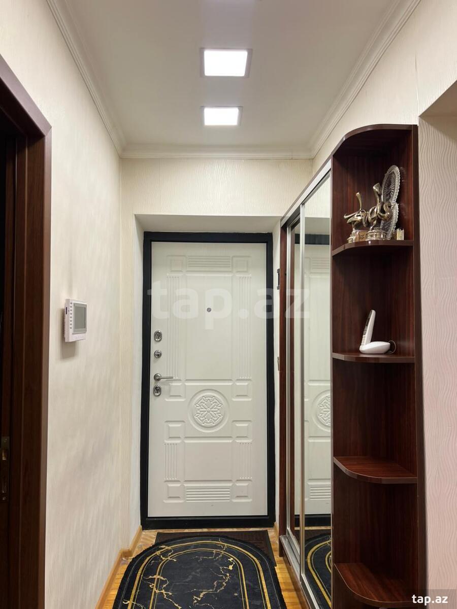 3-otaqlı mənzil, Nizami m., 75 m²