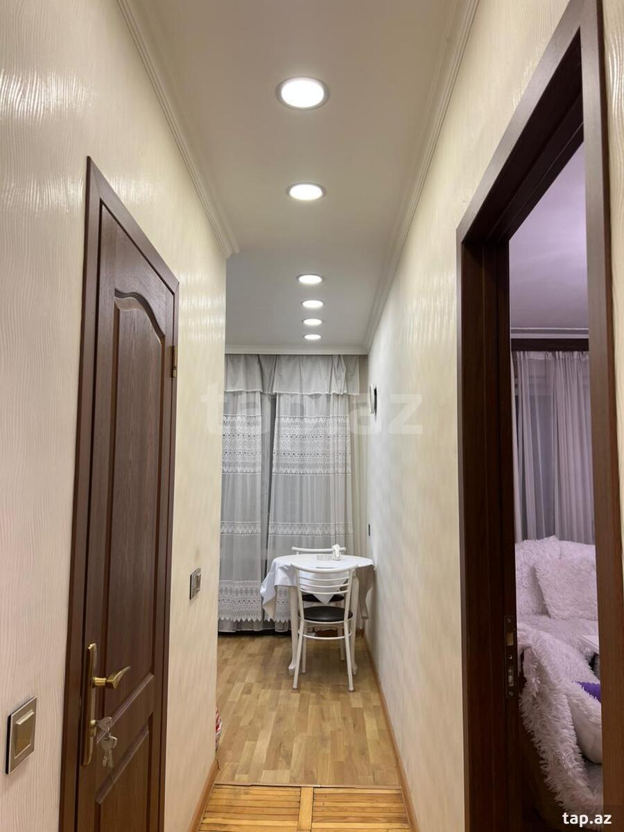 3-otaqlı mənzil, Nizami m., 75 m²