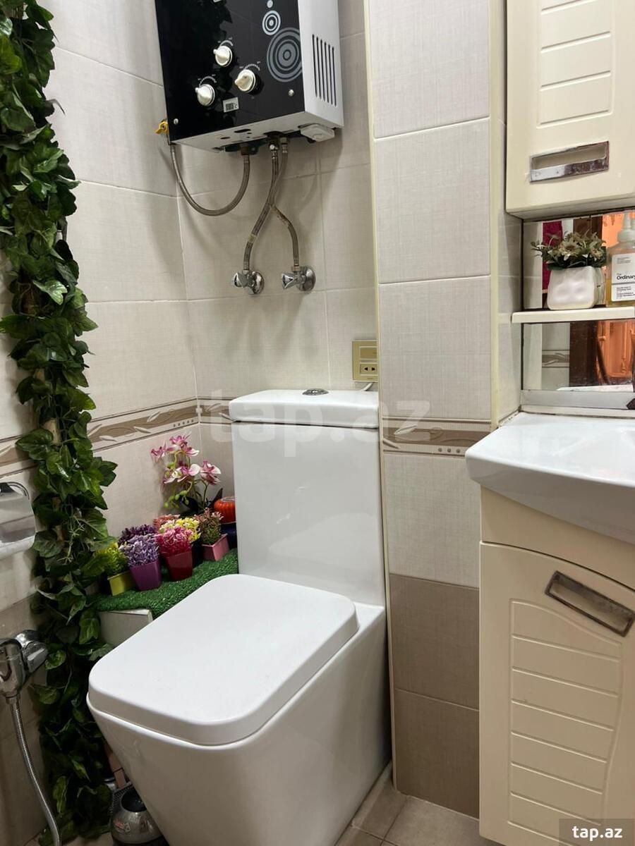 3-otaqlı mənzil, Nizami m., 75 m²