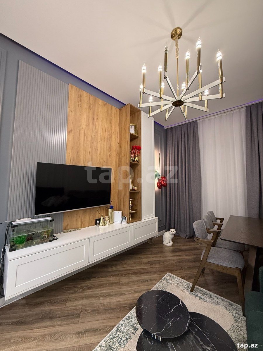 2-otaqlı yeni tikili, Binəqədi r., 67 m²