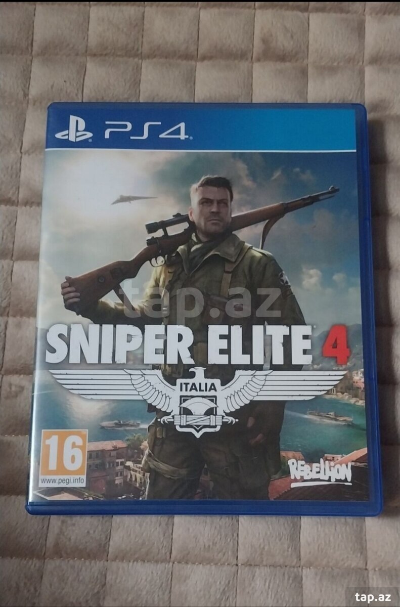 PS4 üçün Sniper Elite 4 oyun diski