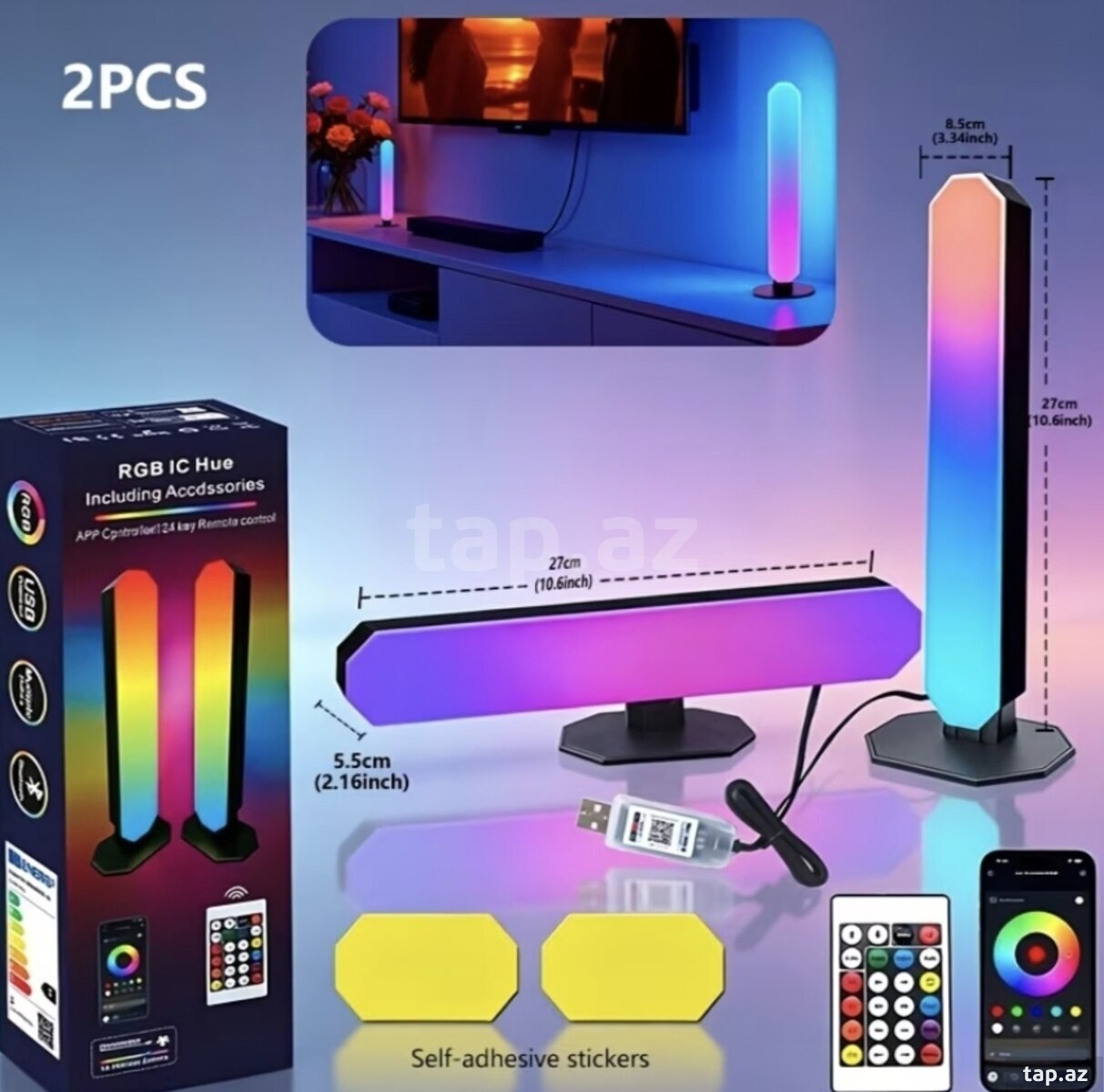 Dekorativ RGB İşıq dəsti