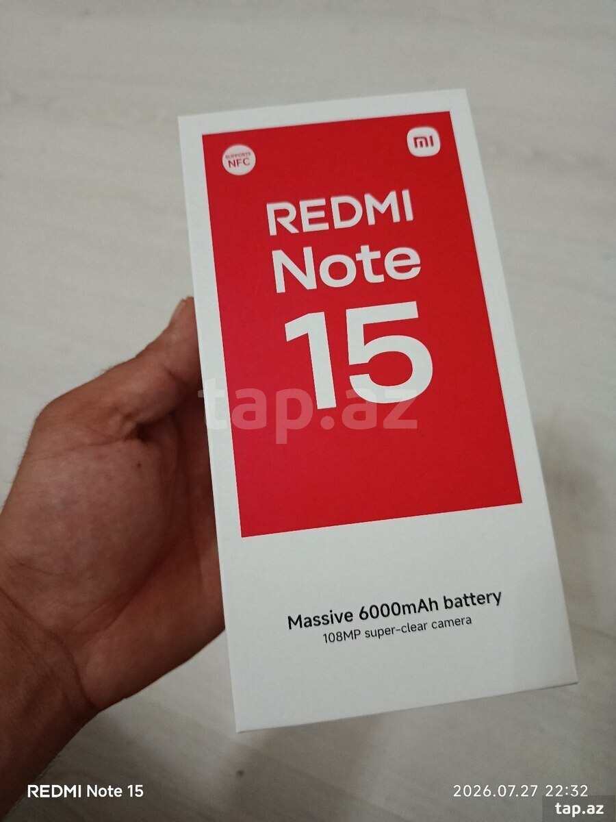 Xiaomi Redmi Note 15 Black 128GB/8GB