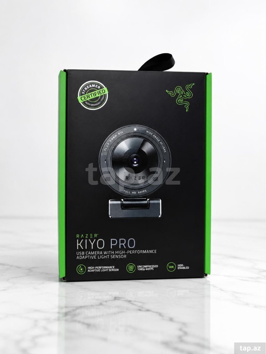 Razer Kiyo Pro 1080P 60FPS Webcam