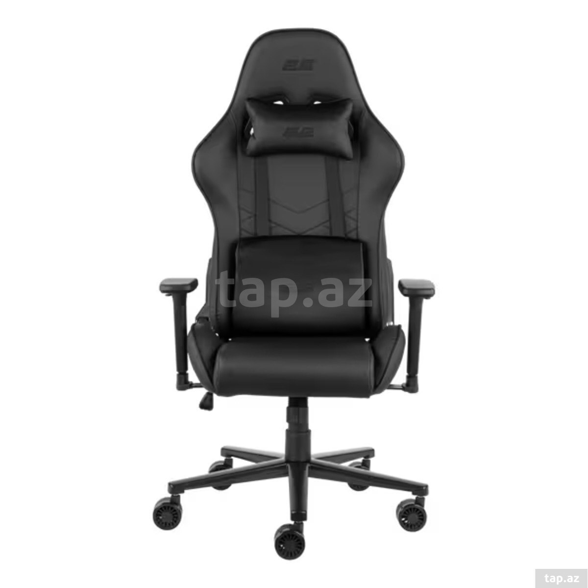 2E GAMING Chair BUSHIDO II, PU Leather, 3D-Armrests, black