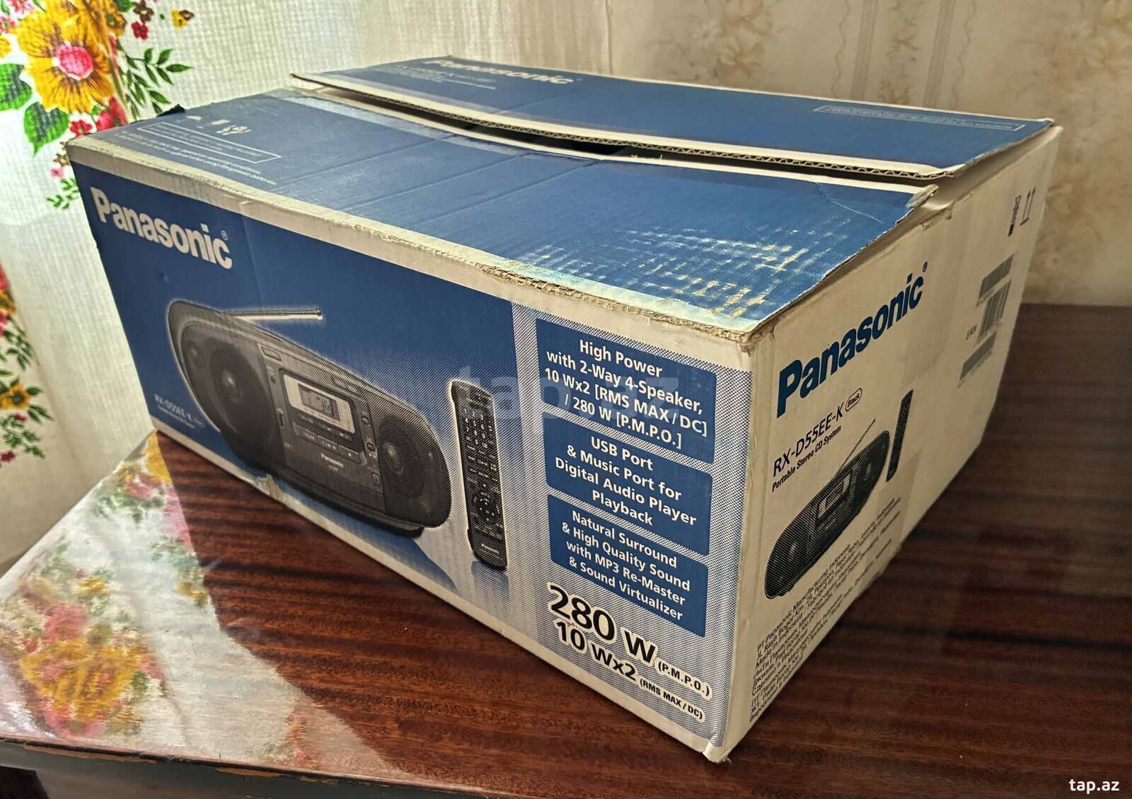 Стереосистема " PANASONIC RX-D55EE-K "