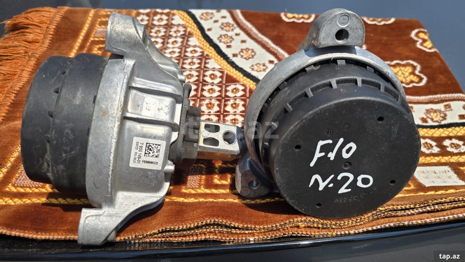 BMW F10, F30 mühərrik yastığı