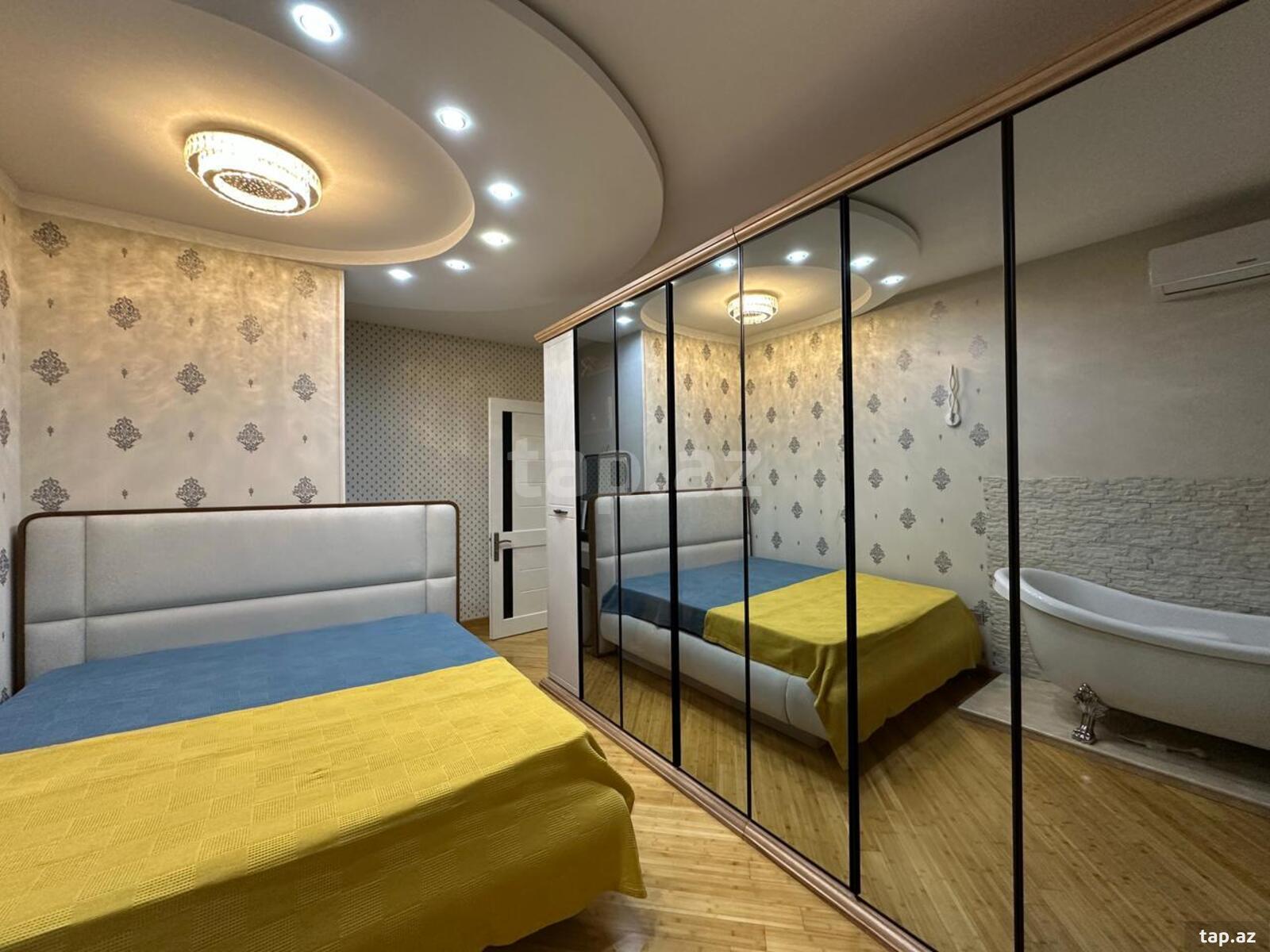 3-otaqlı yeni tikili, Nobel pr., 95 m²