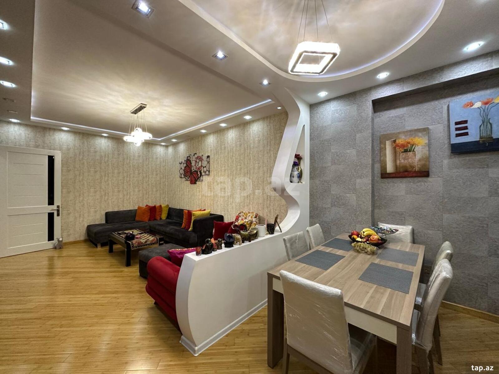 3-otaqlı yeni tikili, Nobel pr., 95 m²