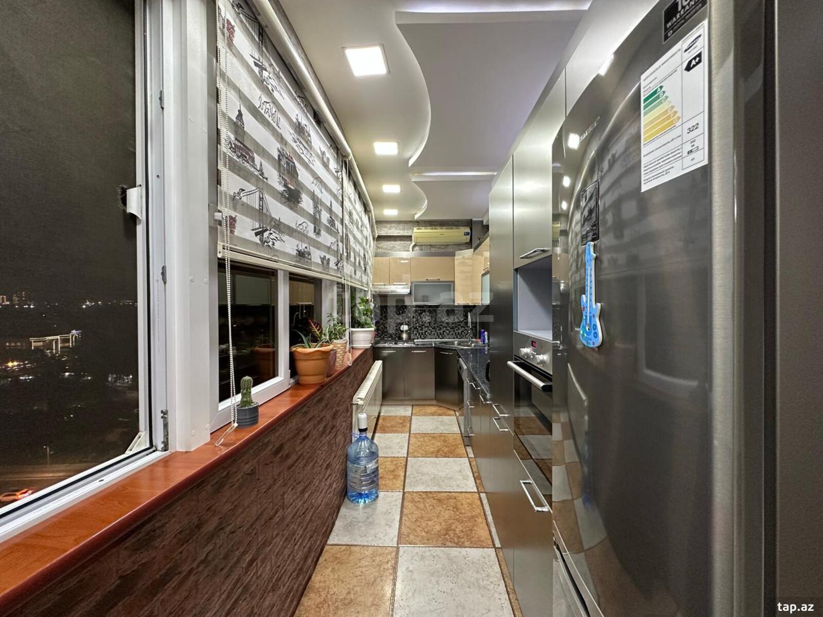 3-otaqlı yeni tikili, Nobel pr., 95 m²