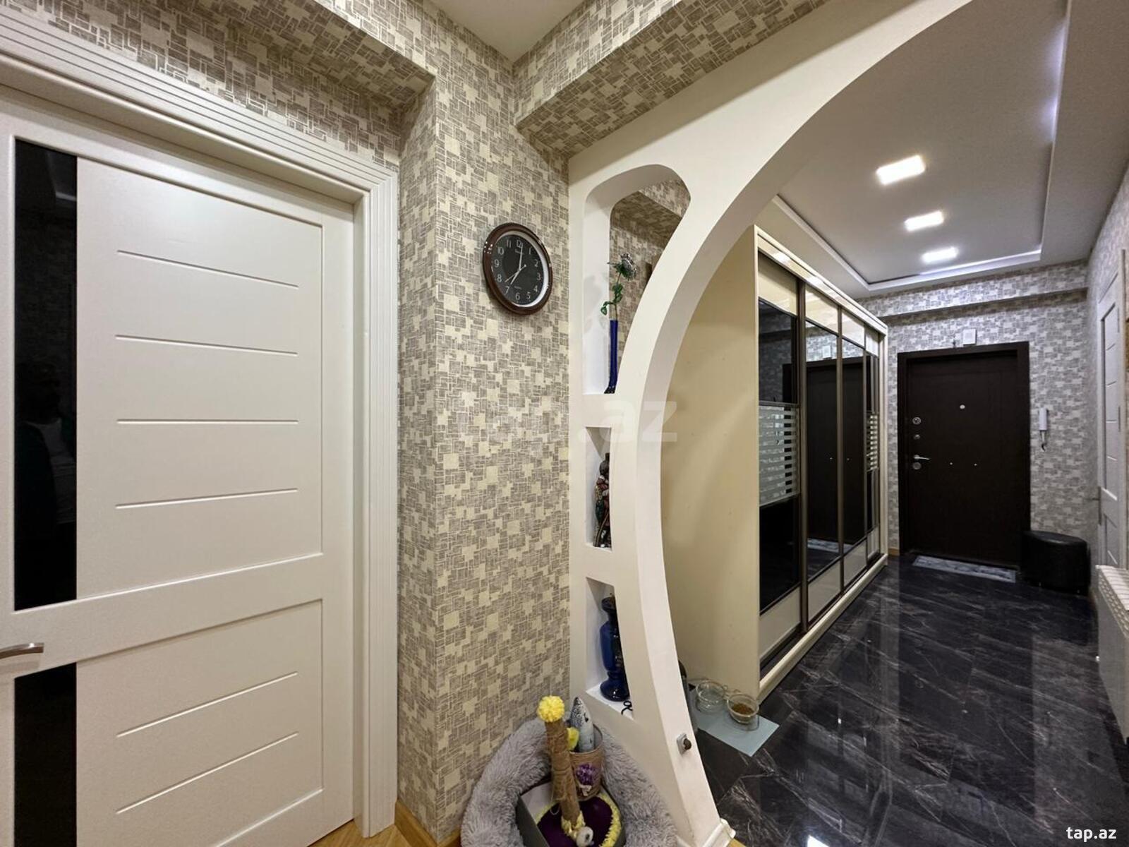 3-otaqlı yeni tikili, Nobel pr., 95 m²